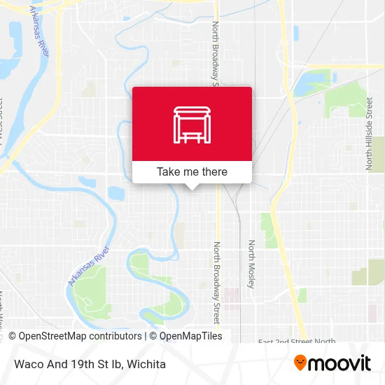 Waco And 19th St Ib map
