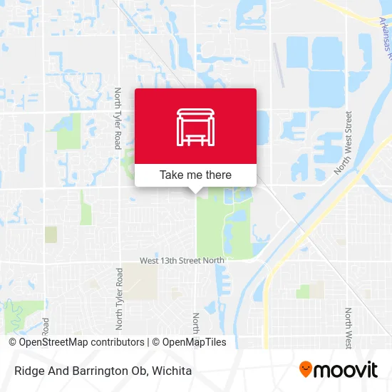 Ridge And Barrington Ob map