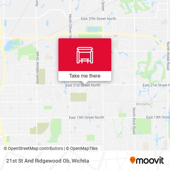 21st St And Ridgewood Ob map