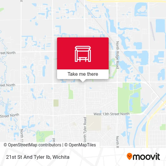 21st St And Tyler Ib map