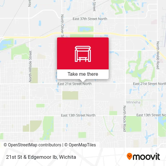 21st St & Edgemoor Ib map
