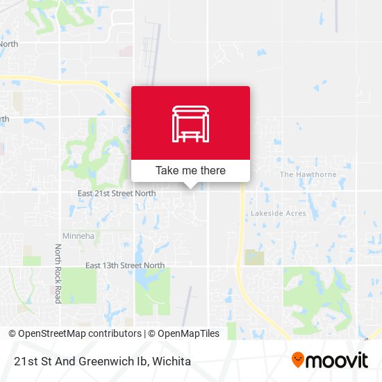 Mapa de 21st St And Greenwich Ib
