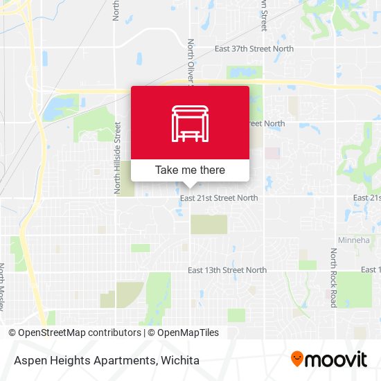 Mapa de Aspen Heights Apartments