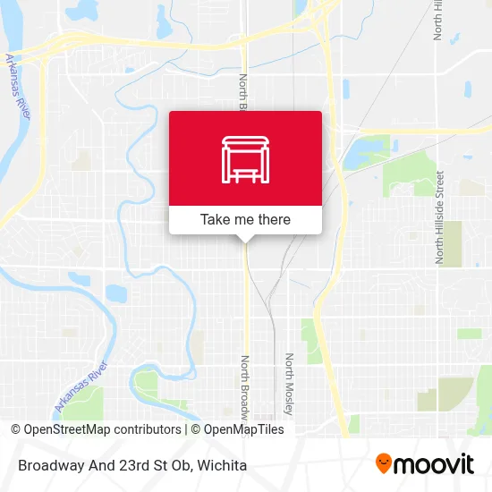 Broadway And 23rd St Ob map