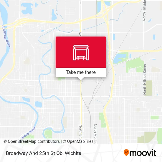 Broadway And 25th St Ob map