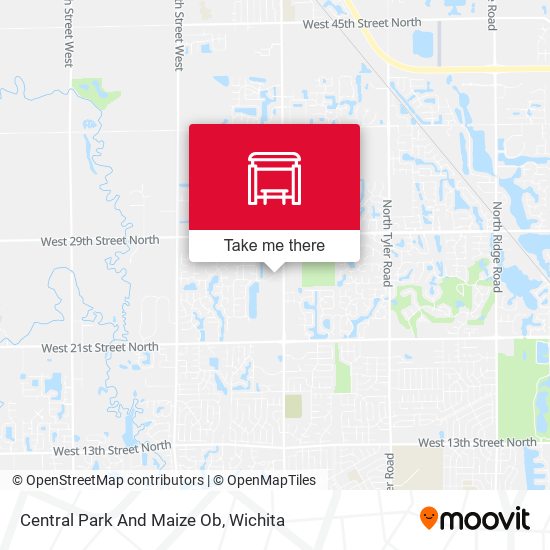 Central Park And Maize Ob map