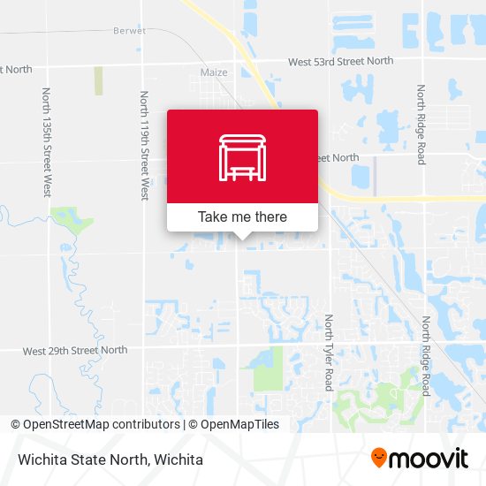 Mapa de Wichita State North