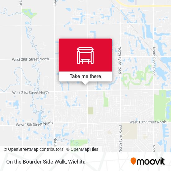 Mapa de On the Boarder Side Walk