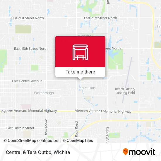 Central & Tara Outbd map