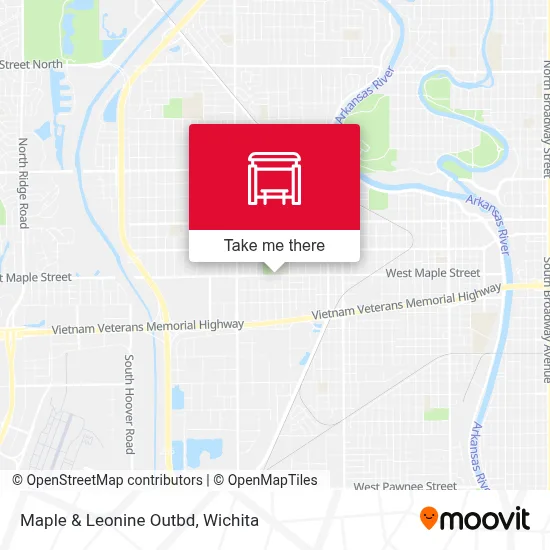 Maple & Leonine Outbd map