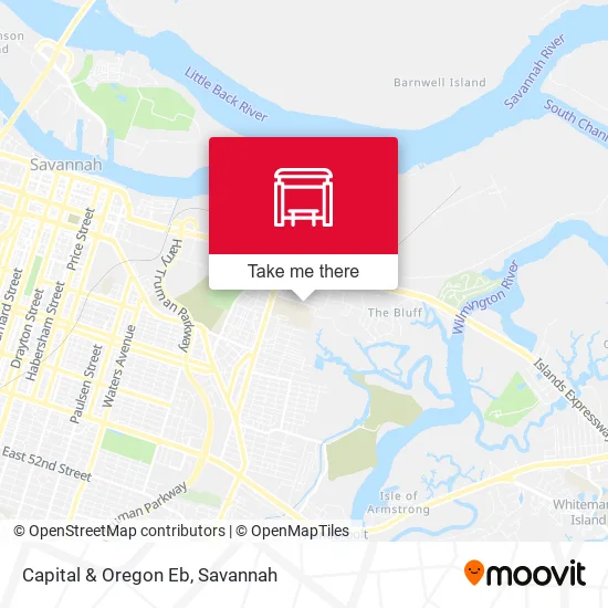 Mapa de Capital & Oregon Eb