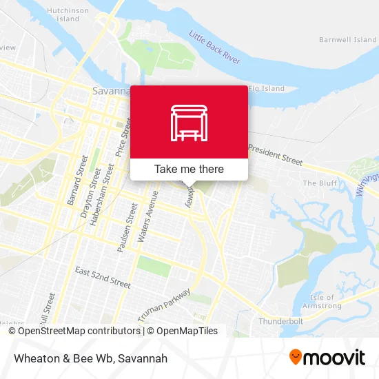Mapa de Wheaton & Bee Wb