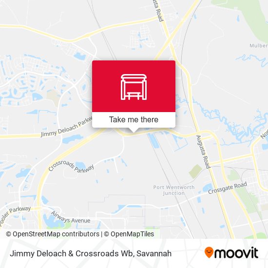 Jimmy Deloach & Crossroads Wb map