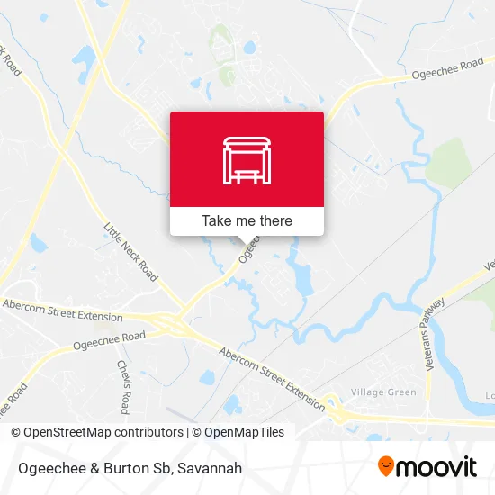 Mapa de Ogeechee & Burton Sb