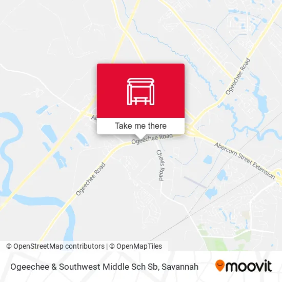 Mapa de Ogeechee & Southwest Middle Sch Sb