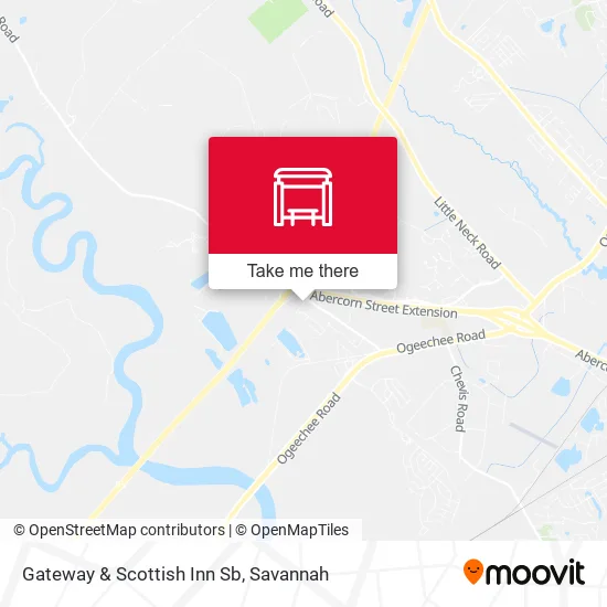 Mapa de Gateway & Scottish Inn Sb