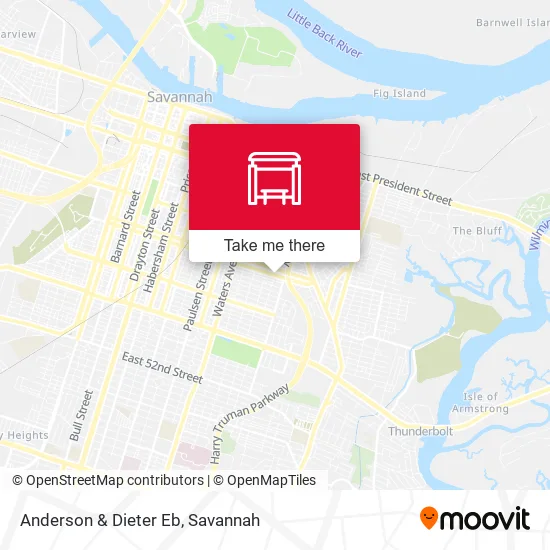 Mapa de Anderson & Dieter Eb
