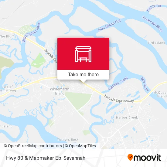 Mapa de Hwy 80 & Mapmaker Eb