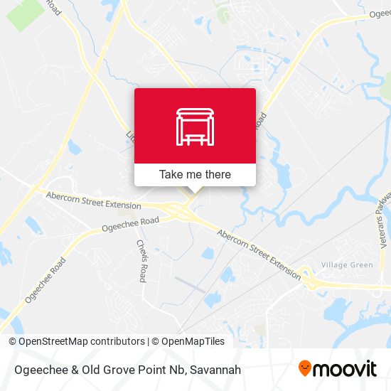 Ogeechee & Old Grove Point Nb map