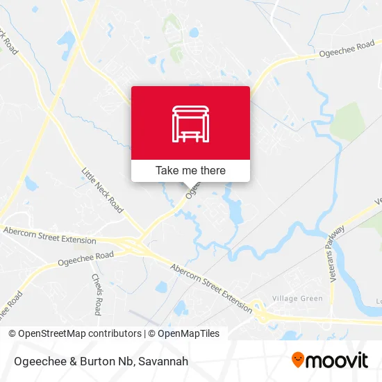 Mapa de Ogeechee & Burton Nb