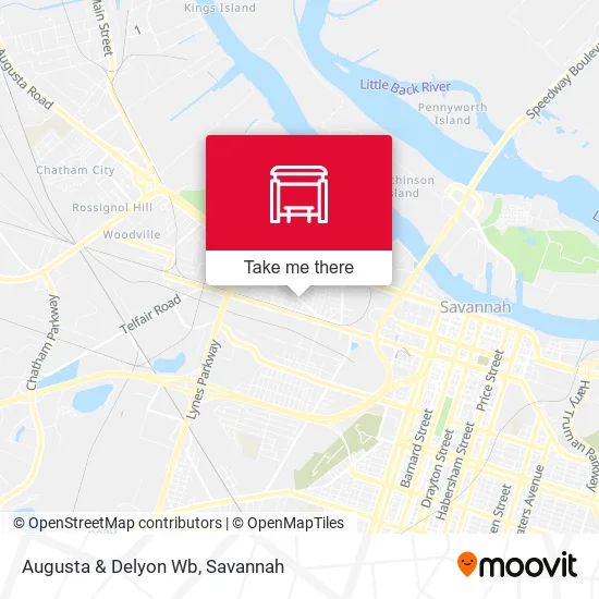 Mapa de Augusta & Delyon Wb