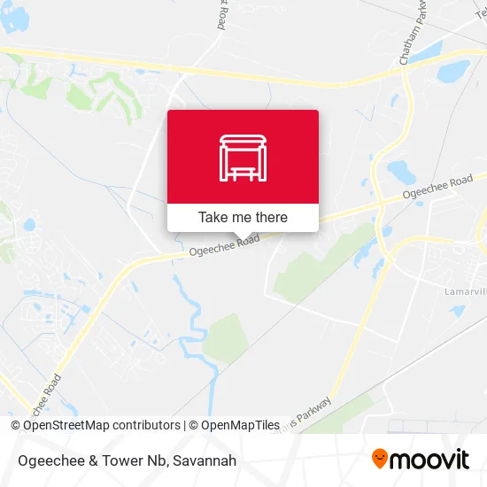 Mapa de Ogeechee & Tower Nb