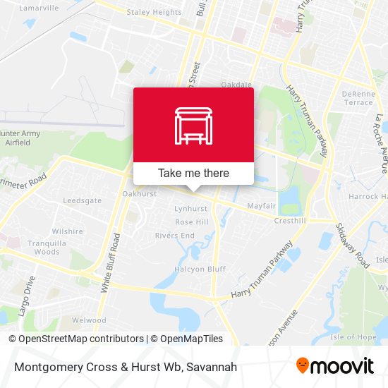 Mapa de Montgomery Cross & Hurst Wb