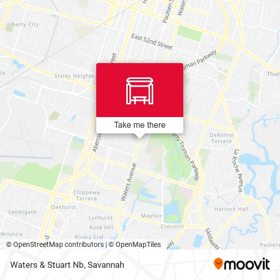 Mapa de Waters & Stuart Nb