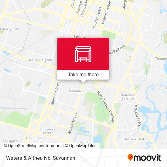 Mapa de Waters & Althea Nb