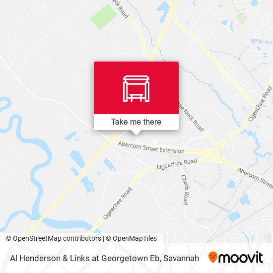 Mapa de Al Henderson & Links at Georgetown Eb