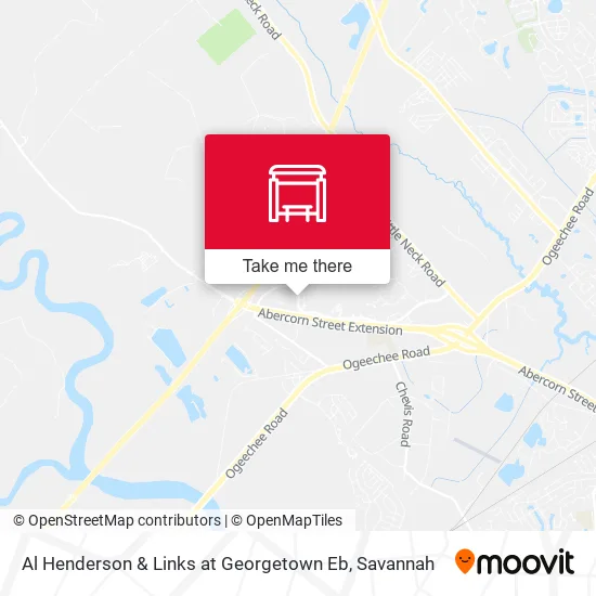Mapa de Al Henderson & Links at Georgetown Eb
