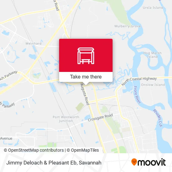 Mapa de Jimmy Deloach & Pleasant Eb