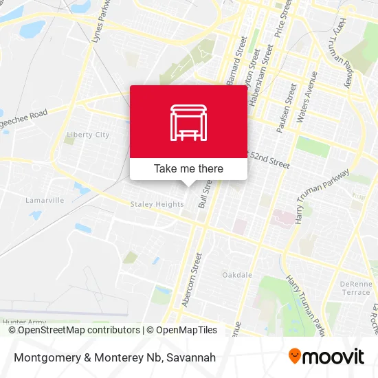 Mapa de Montgomery & Monterey Nb