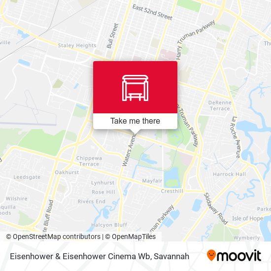 Eisenhower & Eisenhower Cinema Wb map