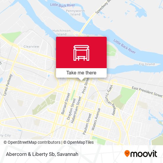 Abercorn & Liberty Sb map