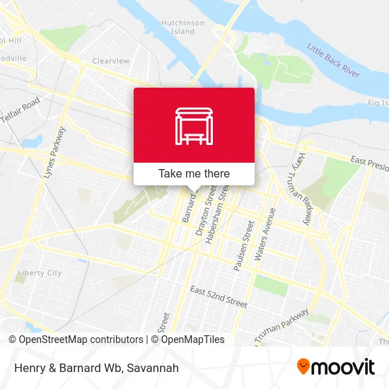 Mapa de Henry & Barnard Wb
