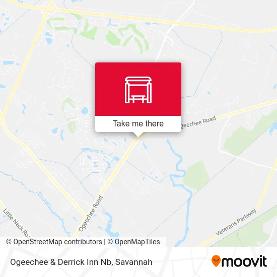 Mapa de Ogeechee & Derrick Inn Nb