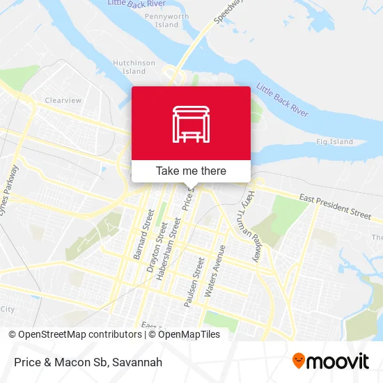 Mapa de Price & Macon Sb
