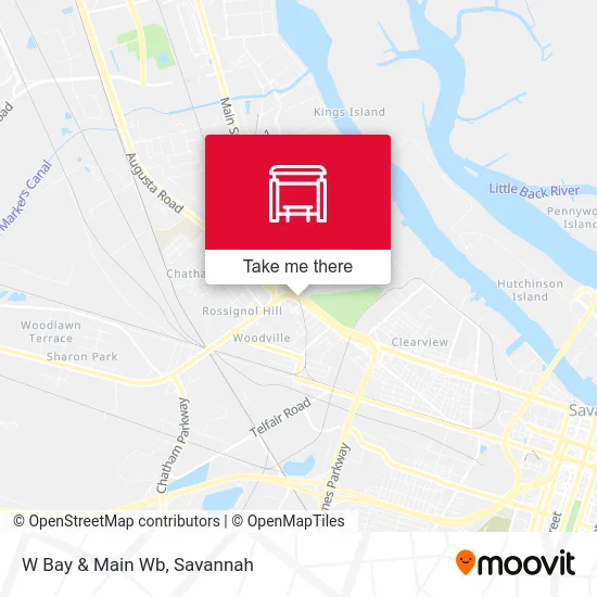Mapa de W Bay & Main Wb