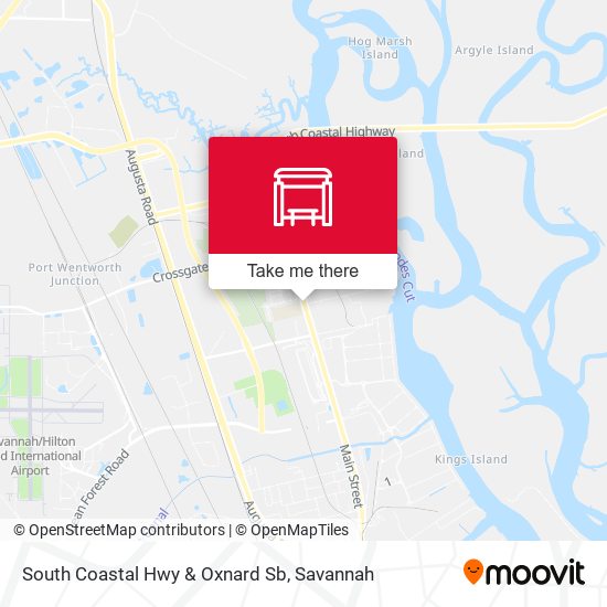 South Coastal Hwy & Oxnard Sb map
