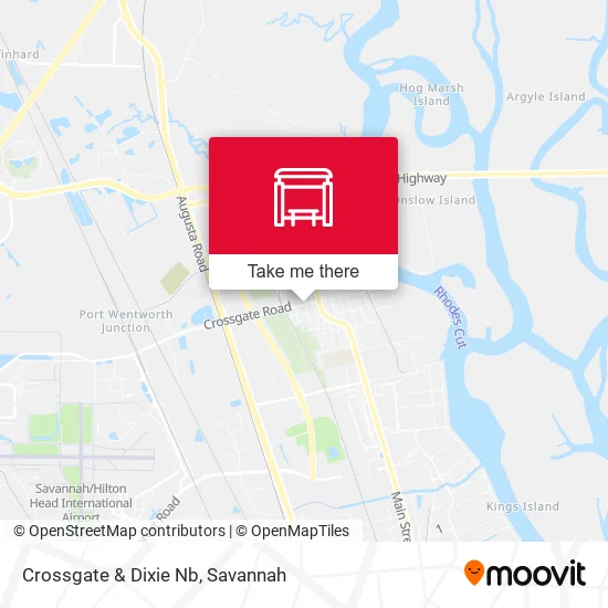 Mapa de Crossgate & Dixie Nb