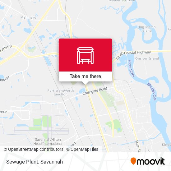 Sewage Plant map