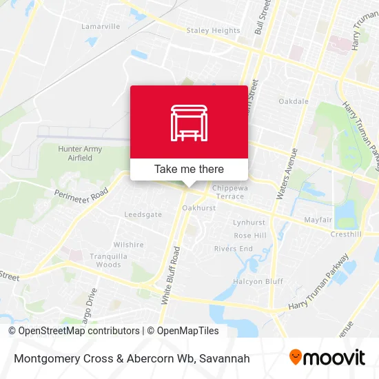 Mapa de Montgomery Cross & Abercorn Wb