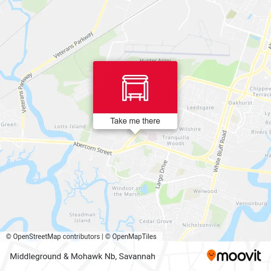 Mapa de Middleground & Mohawk Nb