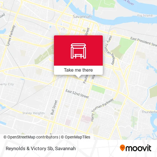 Mapa de Reynolds & Victory Sb
