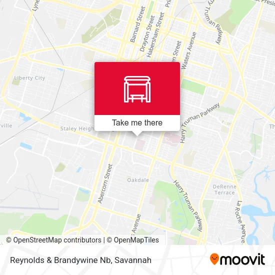 Mapa de Reynolds & Brandywine Nb