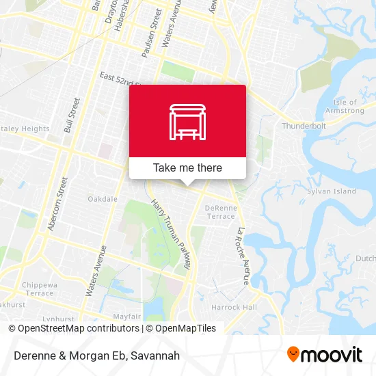 Mapa de Derenne & Morgan Eb