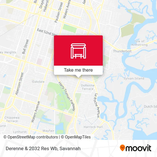 Derenne & 2032 Res Wb map