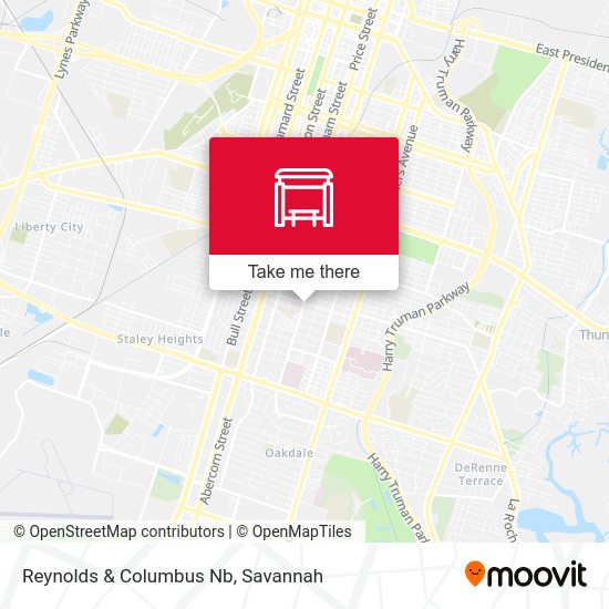 Mapa de Reynolds & Columbus Nb