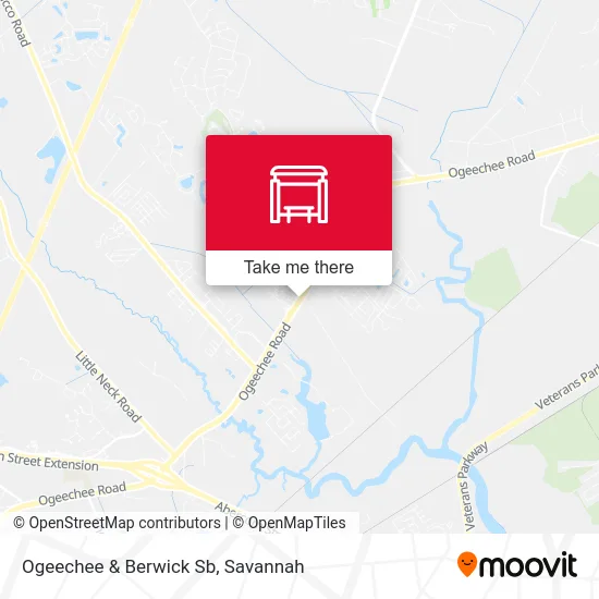 Mapa de Ogeechee & Berwick Sb